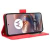 Flip Case for Motorola Moto G86 5G, Card Slot, Red