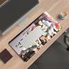 Aqours Mauspads PC Gaming Mauspads Laptop Schreibtischmatten Büro Dekoration Mausteppich Großes Mauspade Teppich Tastatur Langes Pad Groß
