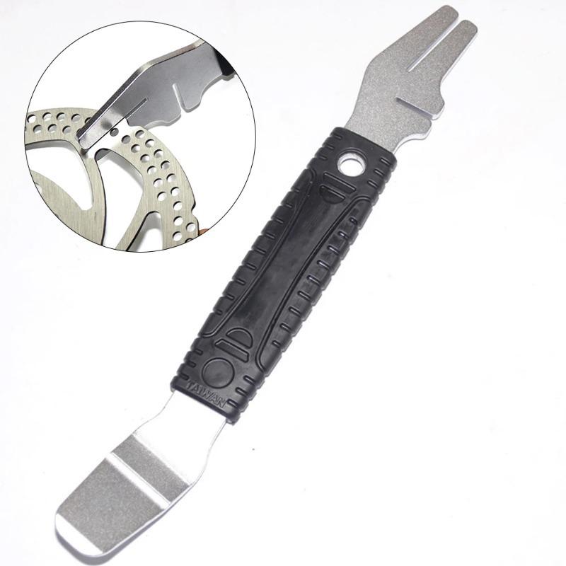 1PC Bike Bicycle Disc Brake Rotor Alignment Truing Tools Adjustment Wrench Tool Stainless Steel Repair Biking Accessories Cycle