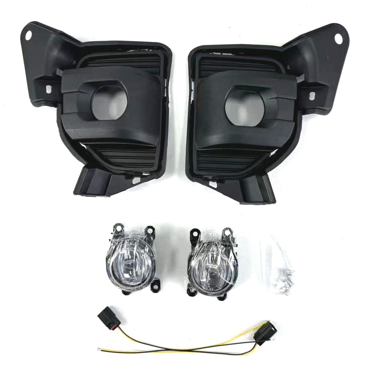 

Светодиодные противотуманные фары для Hiace 200 серии 5-го и 6-го поколения, белые и переоборудованные противотуманные фары, оригинальные светодиодные противотуманные фары Radies SK 4-го поколения, с переключением 2 цветов, желтые, фары,