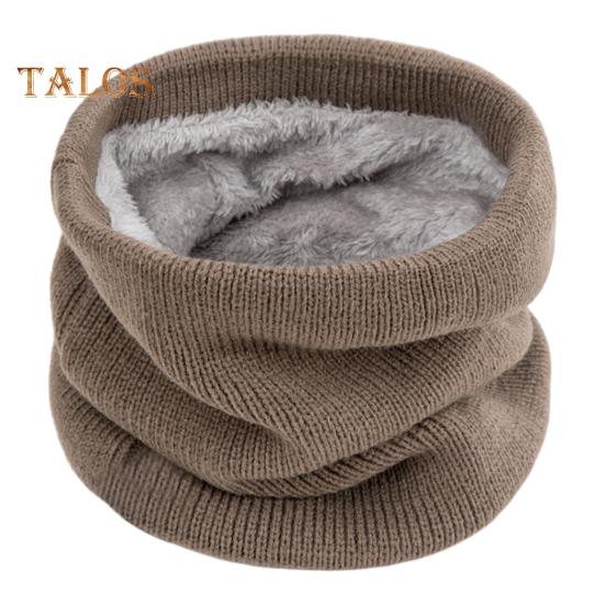 Žieminis dviračių šalikas, dvisluoksnis kaklo šildytuvas, trikotažo storio vilnos pamušalas, elastingas, minkštas apskritas šalikas, kaklo getras