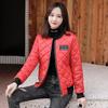 Damenjacke Damen Bomberjacke Damen Basic Mäntel Mantel Gepolsterte Parkas Mode Mantel