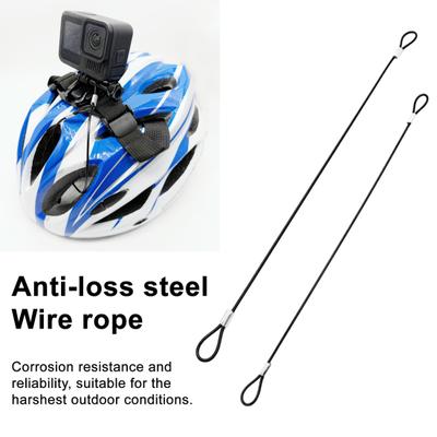 Actionkamera Anti-Verlust-Seil Sicherheitsgurt Schnalle Edelstahl Sichere Passform Multifunktionale Kamerasicherheitsschnur für Gopro