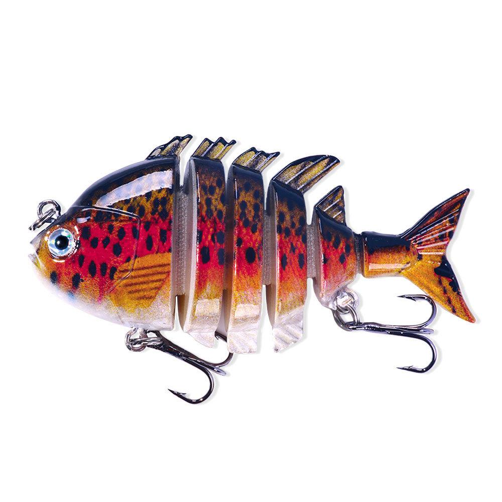 Fishing Lures Multi Jointed Swimbait Crank Bait Slow Sinking Bionic Artificial Bait Freshwater Saltwater Trout Bass Fishing Acce
