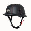 Vintage leather WWII style soldier helmet retro half helmet all seasons unisex bicycle cruiser electric scooter helmet JYT-108