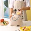Stylish Insulated Lunch Bag Solid Color Casual Lunch Box Cooling Handbag for School Office or Outdoor Adventures