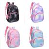 Starry Sky Pattern Large Capacity Student Backpack With Arch Straps For Boys And Girls