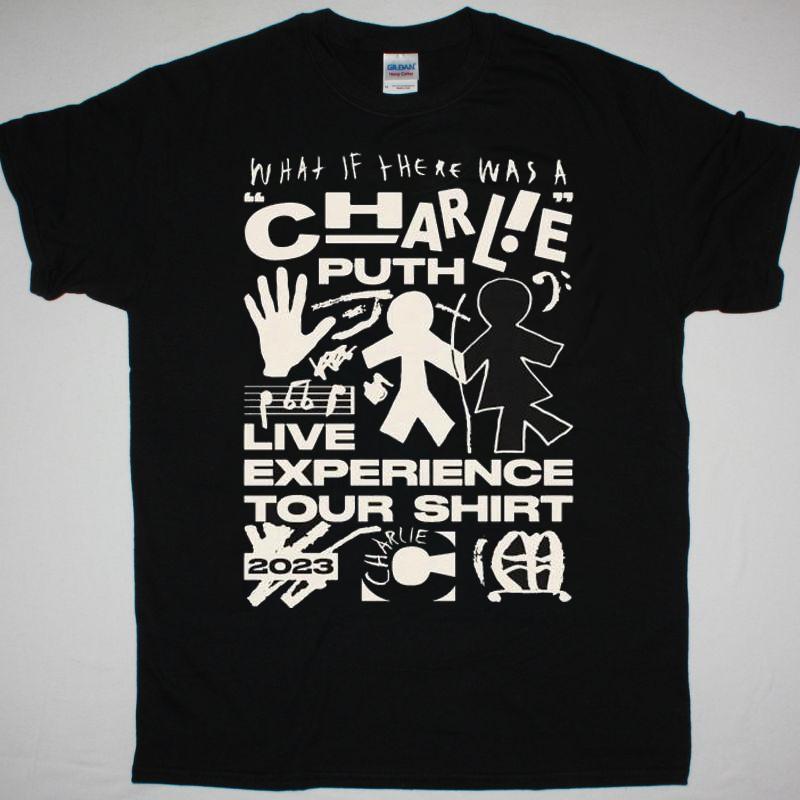 Charlie Puth What If There Was A Live Experience Tour 2023 T-Shirt LT187 M