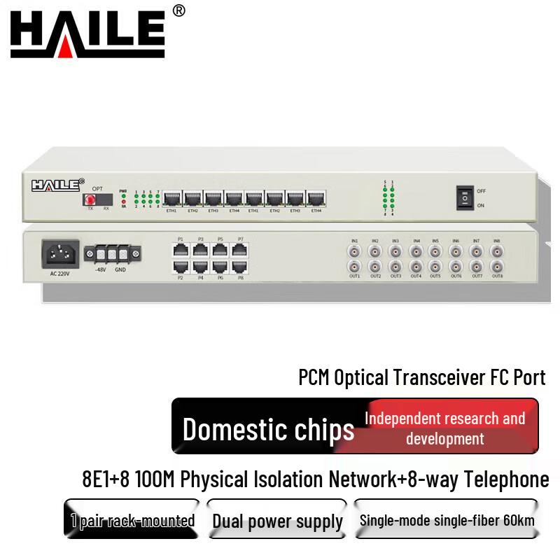 HAILE Multi-Service PCM Optical Transceiver