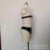 Beautiful sexy one-piece erotic underwear patent leather erotic clothing large size nightclub stage performance suit