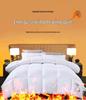 2026 Energy-Storing White Quilt: Versatile for Spring, Autumn, and Winter