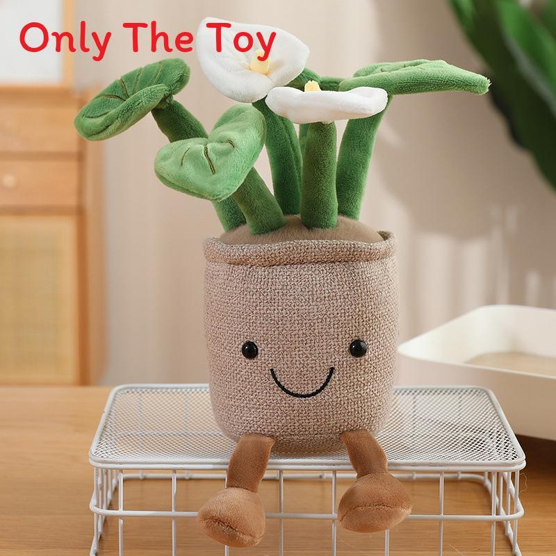 Tulip Plush Toy Home Decor With Pp Cotton For Living Room And Gift Use