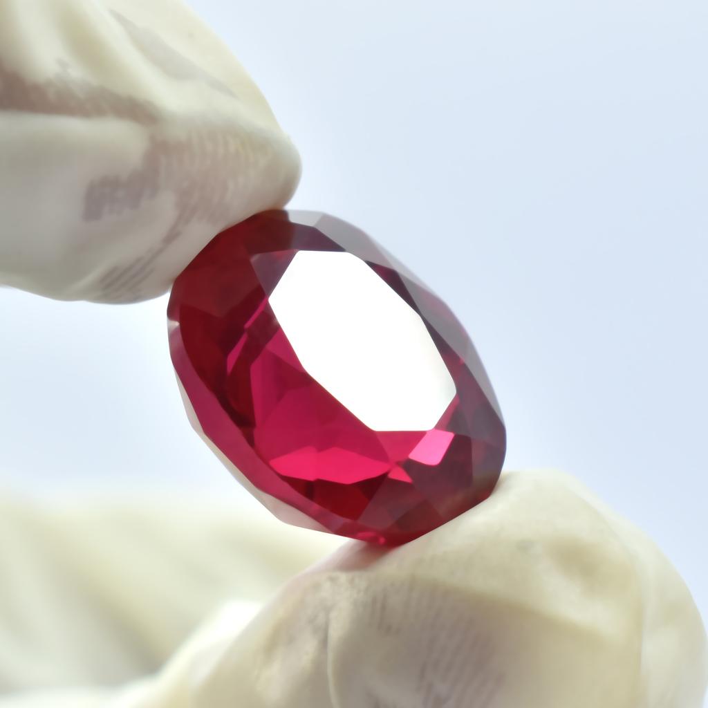 Extremely Rare 13.75 Ct Natural CERTIFIED Loose Gemstone Oval Cut Blood Red Ruby SU-1042