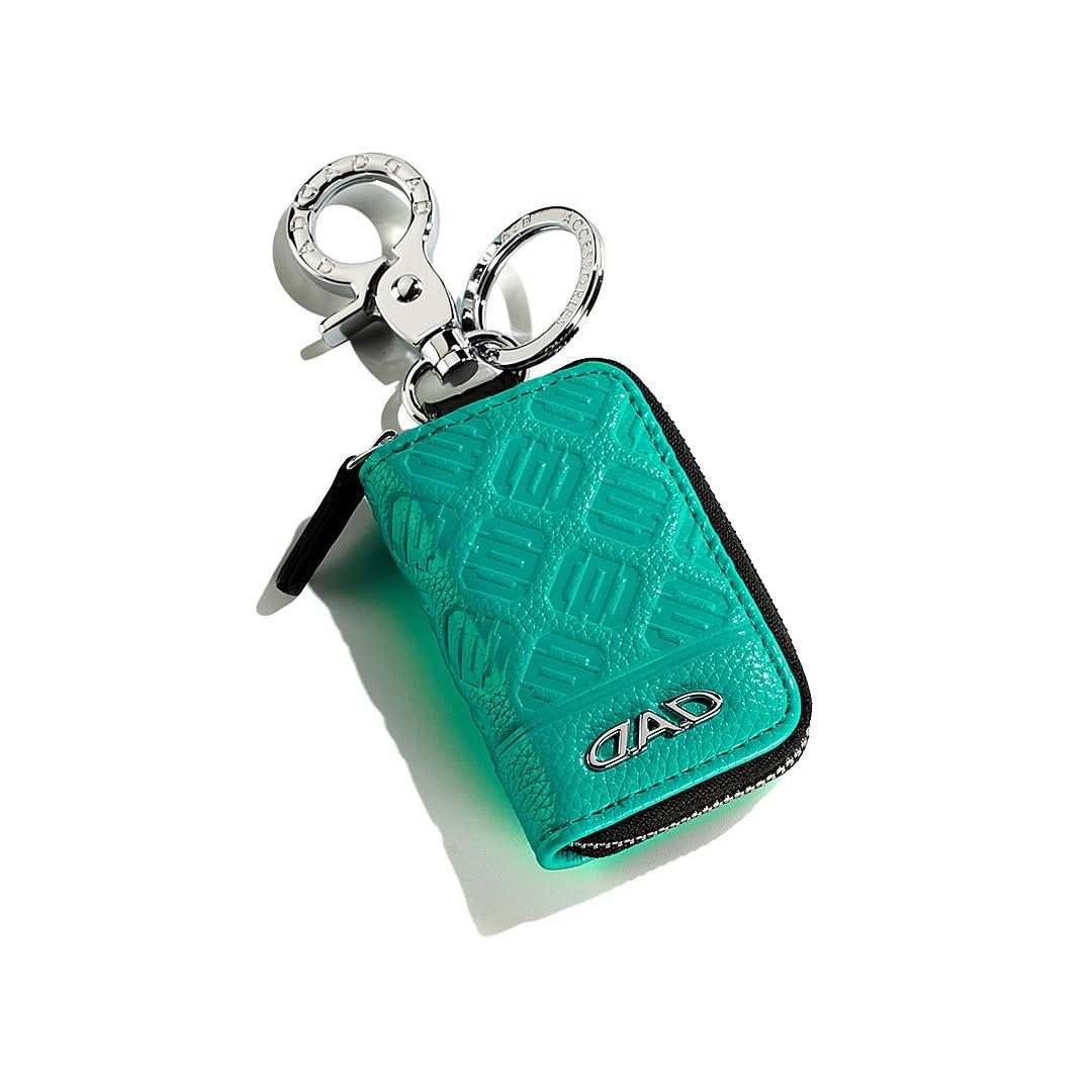 

DAD GARSON Smart Key Case II SS Model Monogram Leather Ocean Blue HA738-01-01