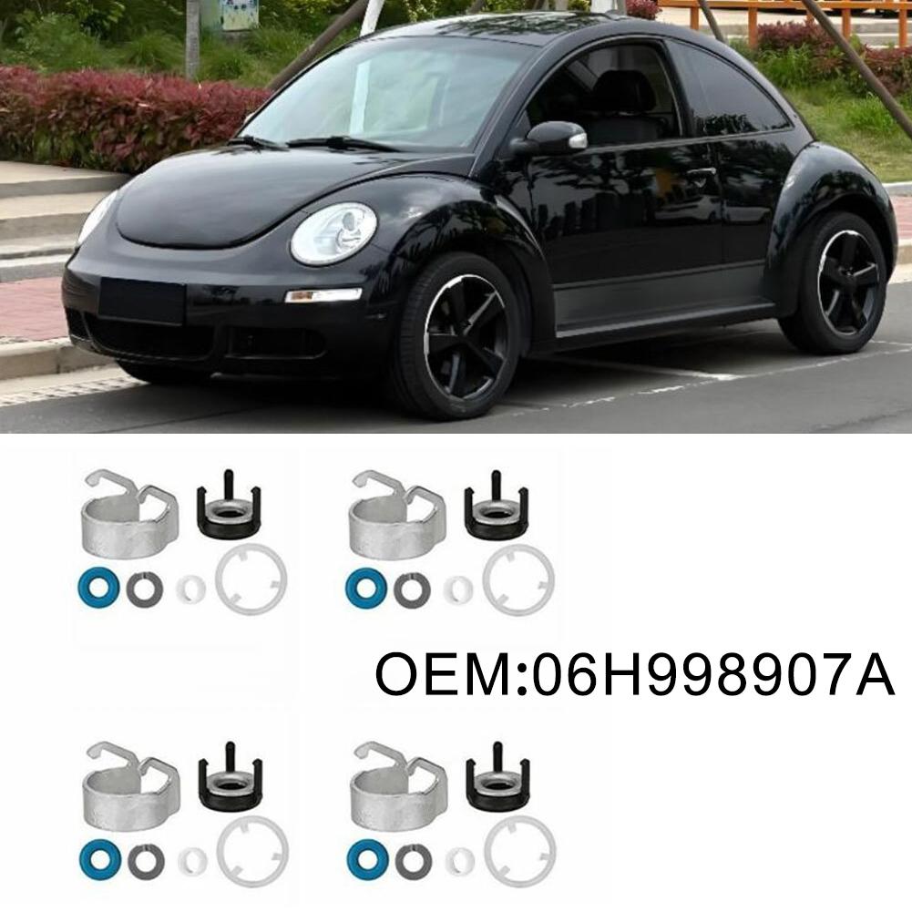 Engine Repair Injector Seal Kit O-ring Gasket As Shown In The Picture Plastic Material Wear-resistant For Beetle