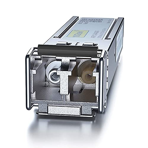 10Gtek 1000Base-SX SFP Module, 1.25G SFP, 850nm MMF, up to 550m, Optical Transceiver, Cisco GLC-SX-MMD/GLC-SX-MM/SFP-GE-S, Netgear, Ubiquiti UF-MM-1G,