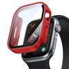 Waterproof Glass+cover For Apple Watch series11 10 9 8 7 6 se3 46mm 41mm 44mm 40m 41mm 45mm Ultra1/2/3 49mm Straight Edge Screen Protector accessories