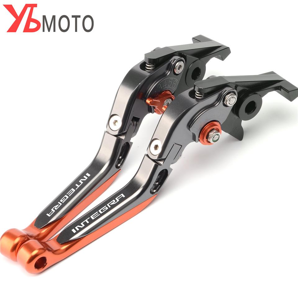 Motocyklové skládací výsuvné CNC nastavitelné páky brzdové spojky pro Honda Integra 750 DCT Integra750 2014 2015 2016 2017 18