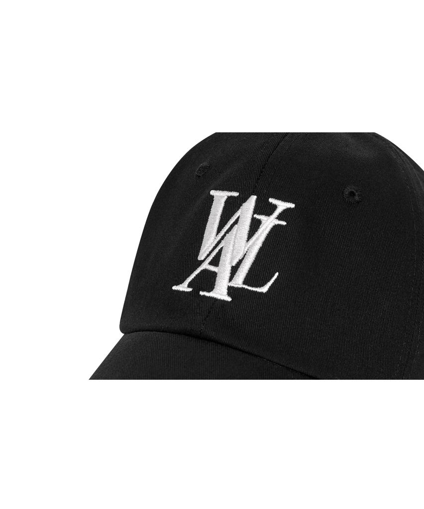 Uallong Deep Signature Logo Ball Cap - Black