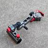 Universal Aluminum Alloy Double Rod Holder for Infinitely Adjustable Fishing Chair