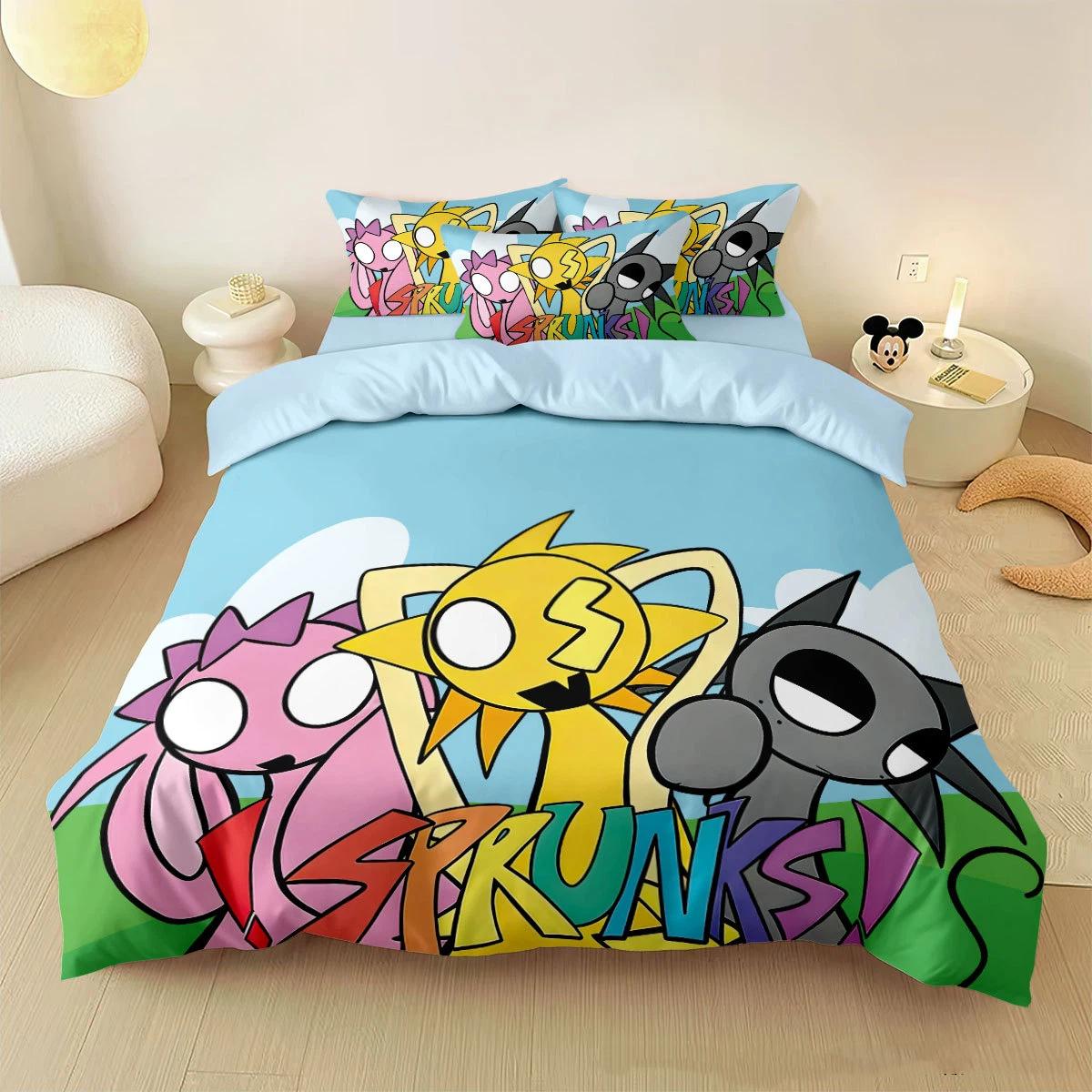 Ensemble de housse de couette Beatbox Impression Jeu Beatbox Ensemble de literie Pour chambre d'enfant Housse de couette Taie d'oreiller Simple Double King 135X200CM-2PCS