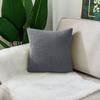 Waterproof Solid Color Jacquard Pillow Cover for Sofa Office Waist Cushion Cover Home Decorative Pillowcase Decoration 45x45