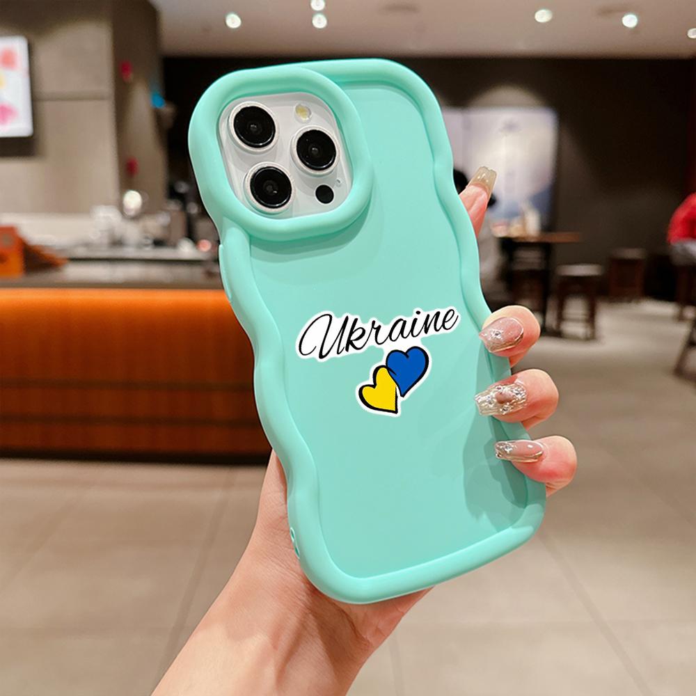Чехлы для телефонов N87 Love art Macaron Wavy Edge для iPhone 16 Pro Max Samsung S24 Plus — фото 14