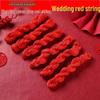 Exclusive 0.01! Red String Wedding Set: Auspicious Dowry & Decorations for Newcomer
