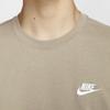 Nike Soft and Comfortable Casual Short-Sleeve T-Shirt for Men in Khaki
