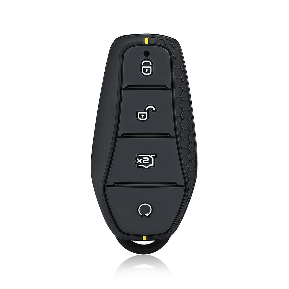 

For Byd Atto 3 Han Ev Dolphin Song Pro Max Tang Dm Yuan Dolphin E2 Qin Plus New Silicone Holder Chain Key Case Car Key Cover