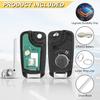 Key Fob for 14-19 Buick Encore/ 11-17 Regal/ 12-17 Verano/ 10-19 Chevy Equinox Camaro/ 11-16 Cruze Malibu/ 14-19 Impala/ 12-17 Sonic Keyless, 2Pcs
