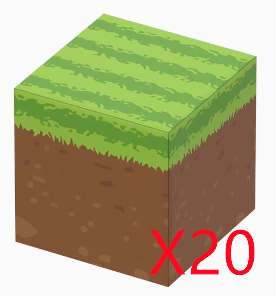 Pixel-Stil Mineral Magnet Welt Magnetische Bausteine Montage Ersatzteile Sensorisches Spielzeug für Kinder DIY Tierwürfel Grundplatte