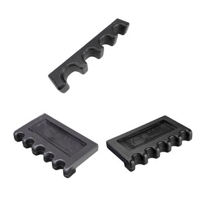 4/5 Slot Billiard Pool Cue Holder Billiard Stick Rack Portable Nonslip Against Table Cue Stick Claw Rack for Pool Game