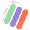 100Pcs/Lot 6Cm Mini Nail Files Art Tools Artificial Sander Paper Buffers Disposable Cuticle Remover Buffers Slim Crescent Grit