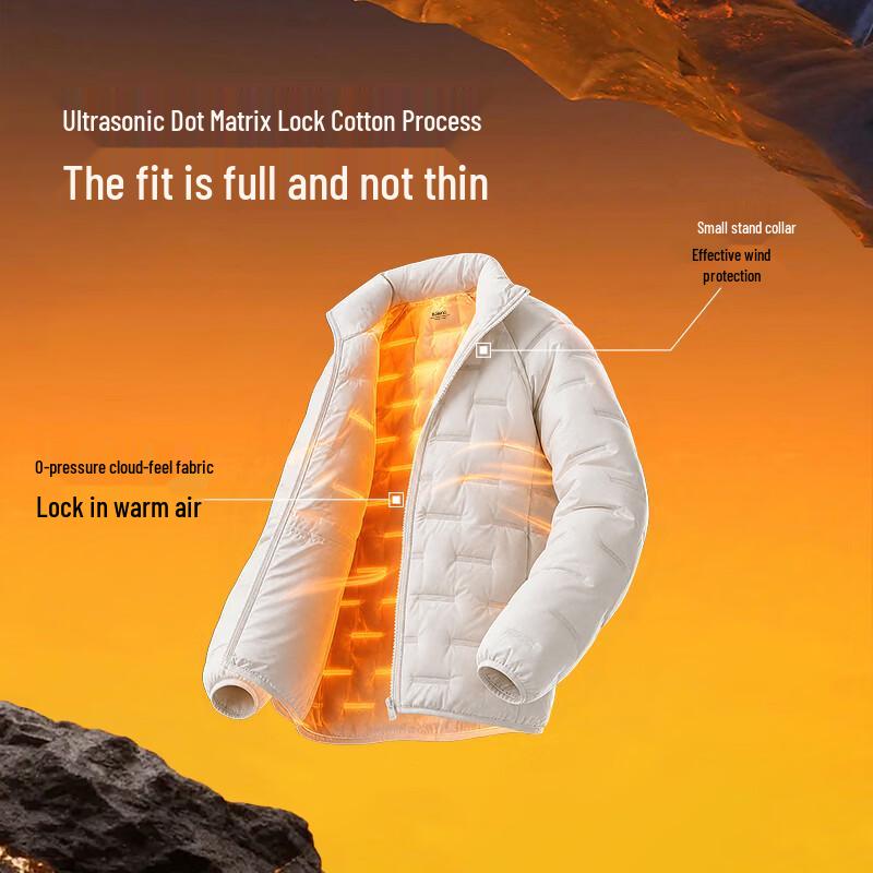 Baleno Men's Winter Stand Collar Padded Jacket