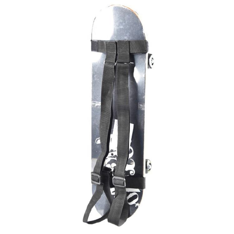 Tracolla per Skateboard Carrier Portabordo Lungo Zaino Carrier Cintura a Slinga