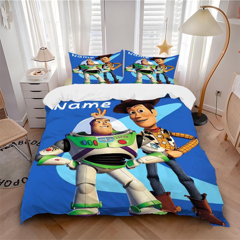 Custom Textile Pluto's Field Bedding 3 Piece Set HD Print Duvet Cover Pillowcases for Teens Adult Bedroom Decoration