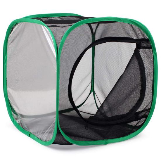 Skladacia sieťová klietka na kŕmenie motýľov na pestovanie terária