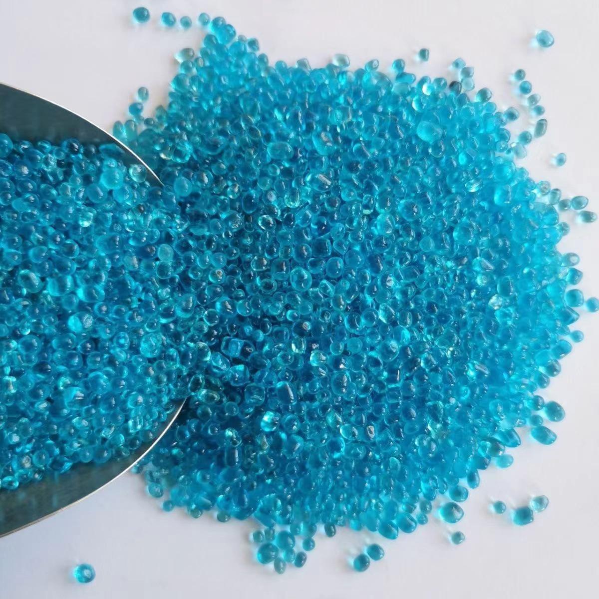 

Аквариумный декор: Белый и синий кристаллический песок, вулканические камни, речные камни и гравий. 500g Sealed Pack