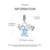Charms Coppercreative Colorful Baking Recipe Beads Fit Charms Plataoriginal Bracelet Beads Women Jewellery Making