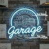 Custom Garage LED Neon Sign: Fully Personalized LED Neon Light for Garage, Unique Man Cave Workshop Decor That Shows Your Style