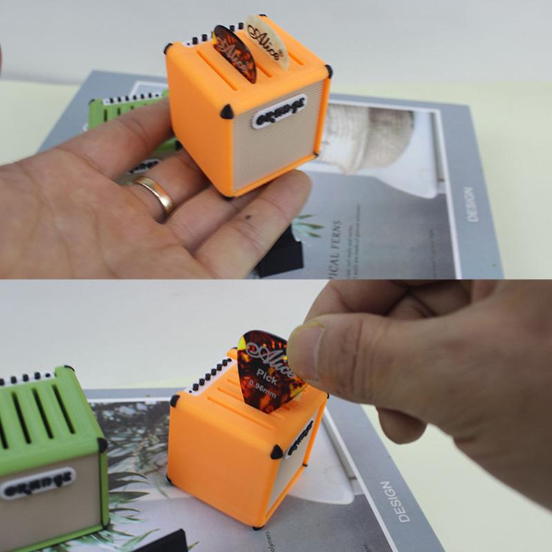 3D Printed Large-Capacity Portable Guitar Pick Holder Waterproof Dustproof Guitar Picks Organizer Picks Storage And Display