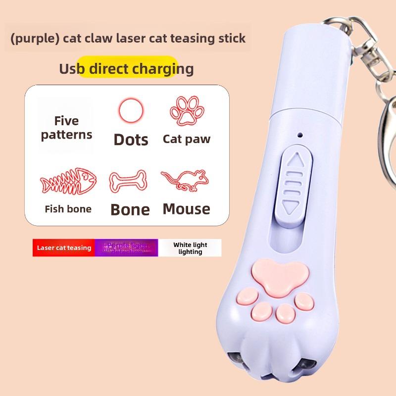 Laser Cat Toy Pen, A Self-entertaining and Boring Gadget, A Multi-functional Electronic Infrared Cat Toy, A Pet Product for Playing with Cats