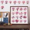 50PCS Watercolor Peach Tree Stickers Restaurant Stationery DIY Handmade Scrapbooking Cool Cafe Room Living Creative Sticker