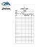 Double-Sided Inventory Material Cards