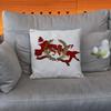Retro Spqr Roman Empire Pillowcase Casual Style Decoration, Suitable for Home Decoration (excluding Pillow Core)