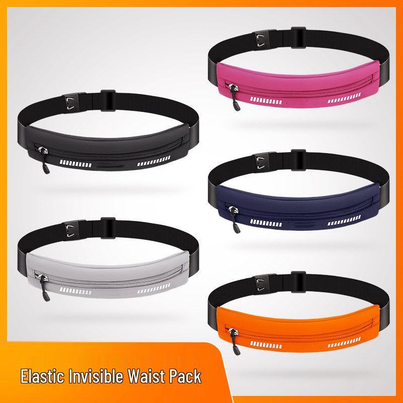 Waterproof Ultra-Thin Running Waist Bag with 6.5-Inch Phone Pocket