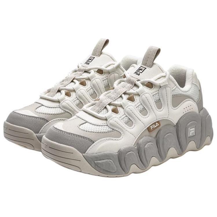Fila Croissant Comfortable Durable Low-Top Lifestyle Sneakers Women Sneakers White F52W442189FTO