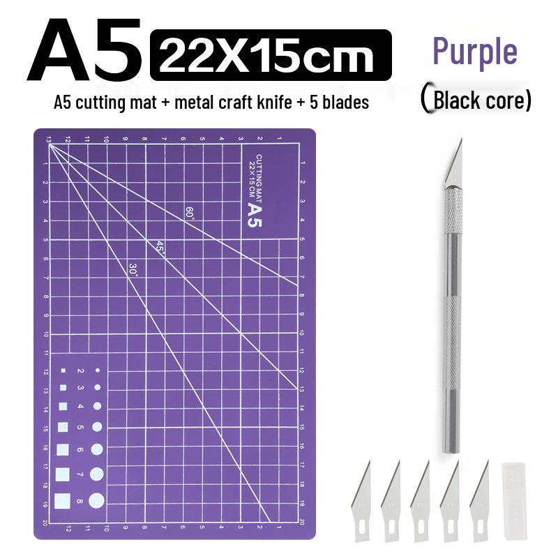 A5 3mm Thick Cutting Mat Board for Crafts & Writing