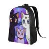 Sailors Moon Backpack Women Men  Large Backpacks Polyester Fashion School Bags Camping Designer Rucksack